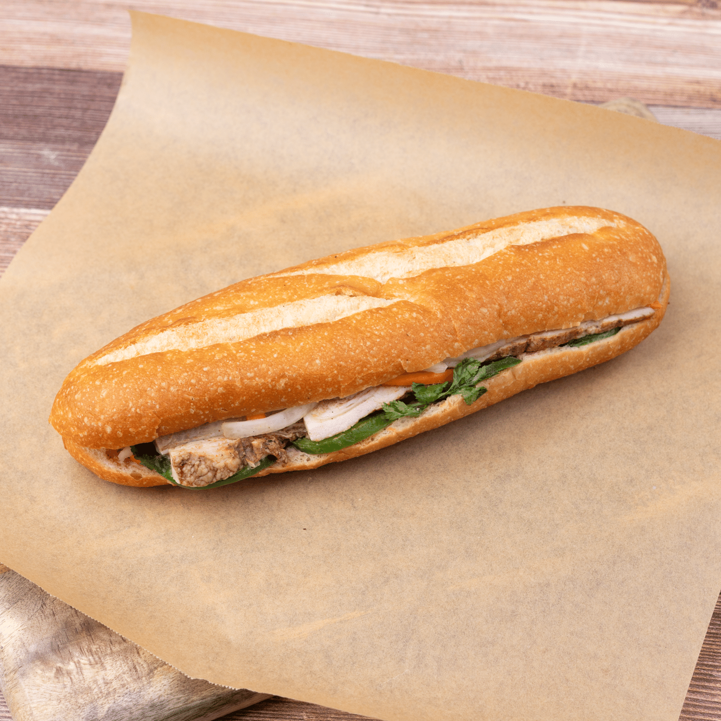 Tender Pork Belly Banh Mi Sandwich 10 inches 1 個