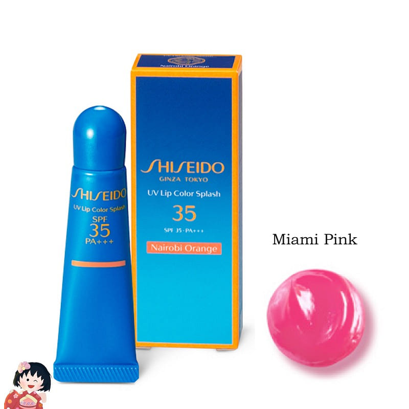 SHISEIDO sun care UV lip color Miami Pink 10g 1 개