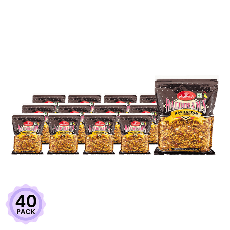 Haldiram's Navrattan 400 g*40 pack