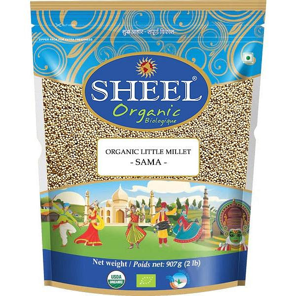 Organic Little Millet - Unpolished (2 Lb / 907g) 1 each