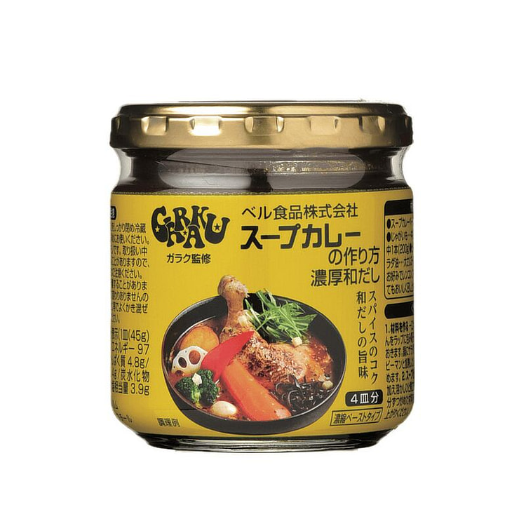 Bell Foods Gara Soup Curry Japanese Style Dashi 180 g