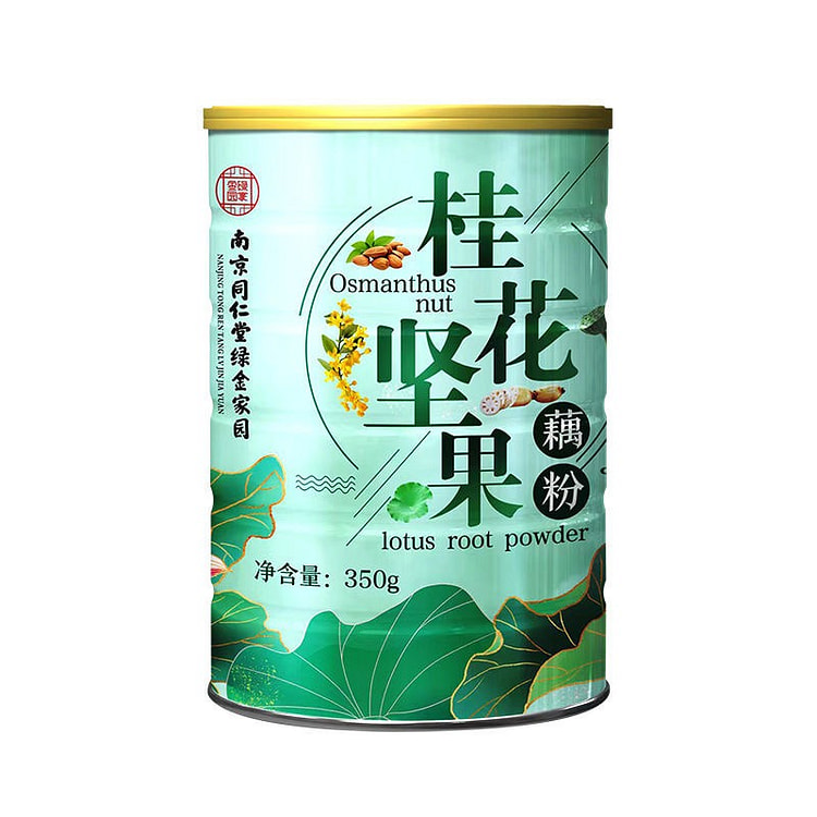 南京同仁堂 坚果桂花藕粉 莲藕粉 代餐早餐320克