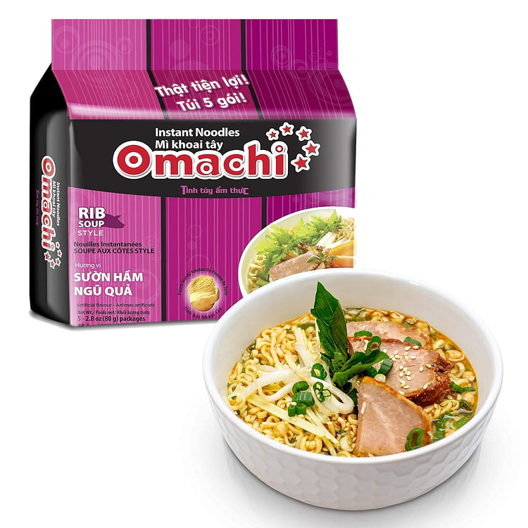 Omachi 排骨汤面 浓汤款 2.72oz
