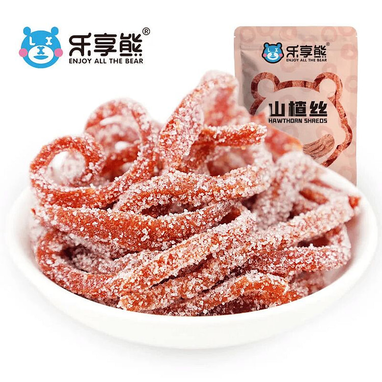 Enjoying Bear Snow Hawthorn Silk 128g * 1 Bag 128 g