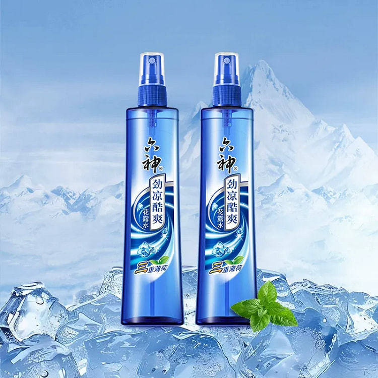 六神花露水劲凉酷爽薄荷180ml*1瓶