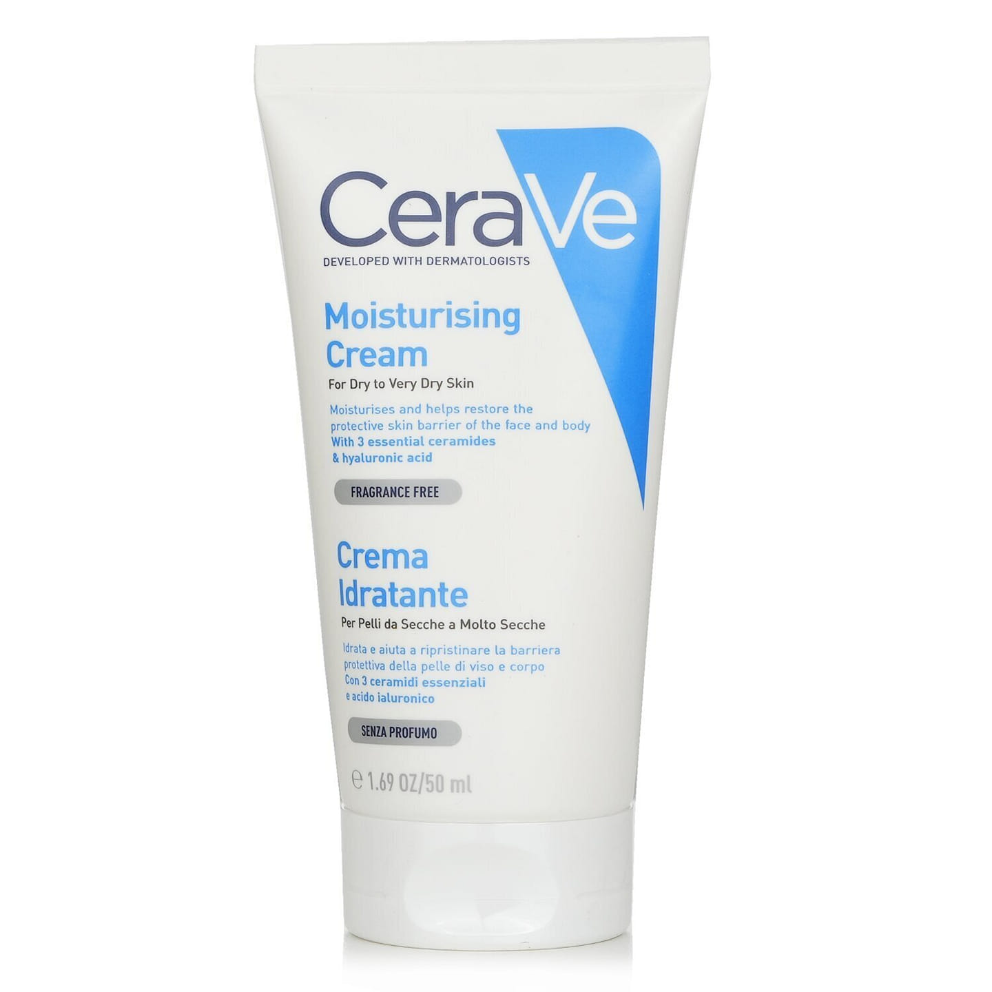 CeraVe Cerave Moisturising Cream For Dry to Very Dry Skin 50ml/1.69oz 50 ml