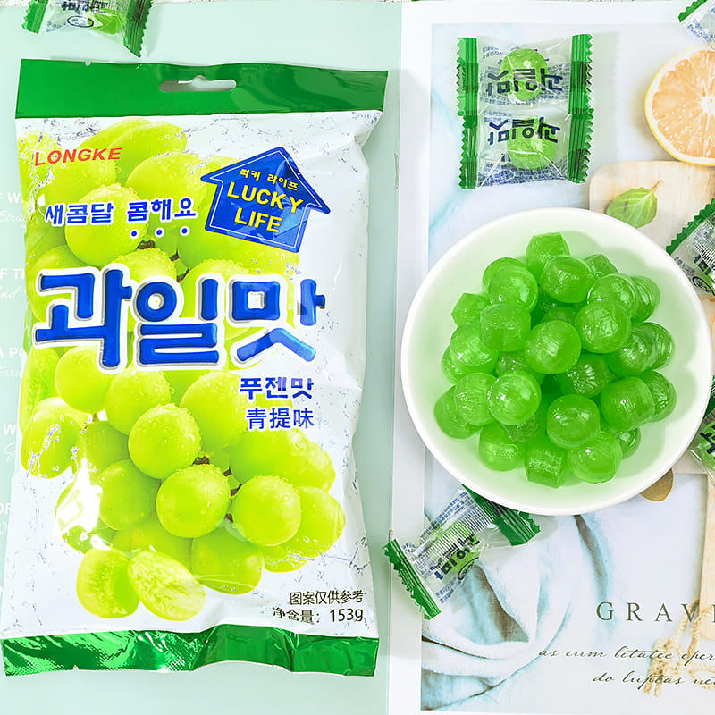 Korean fruit candy 153g*1 bag 153 g