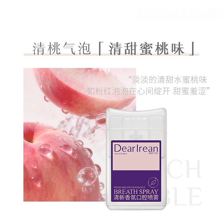 Mouth spray fresh spray mint flavor 17ML*1 1 count