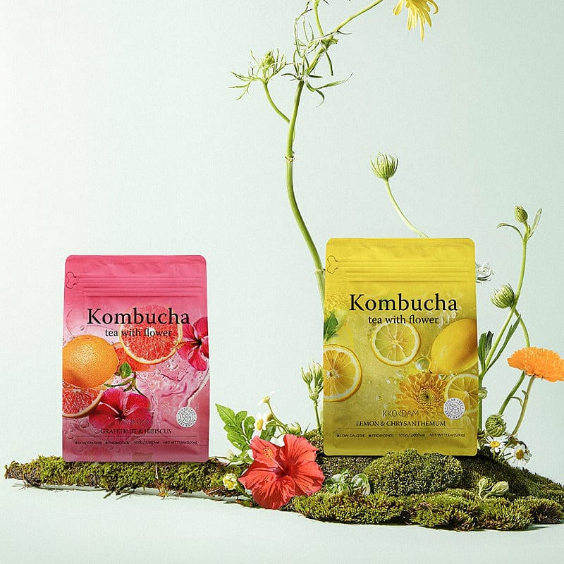 Lemon & Chrysanthemum Flower Kombucha 500g Bulk 1 개
