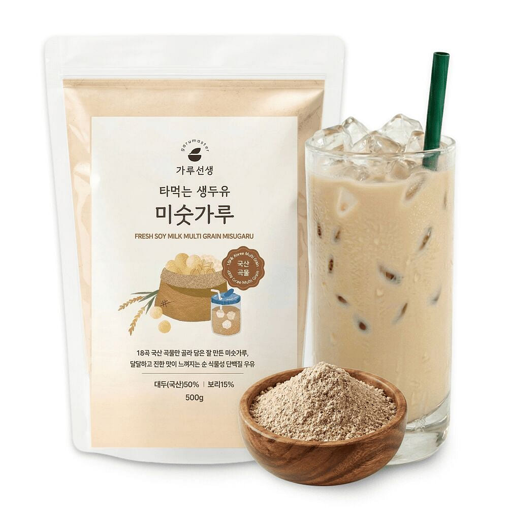 가루선생 타먹는 생두유 18곡 미숫가루 국산 곡물 500 g