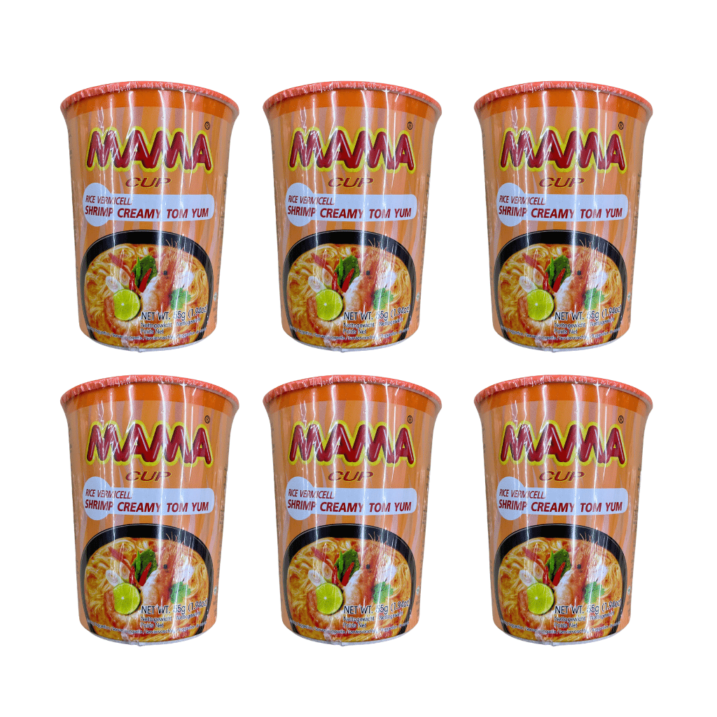 Mama Shrimp Tom Yum Vermicelli 1.94oz 6 packs 1 each