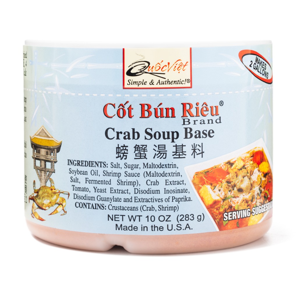 Get Quoc Viet Crab Soup Base, Cot Bun Rieu Delivered Weee! Asian Market