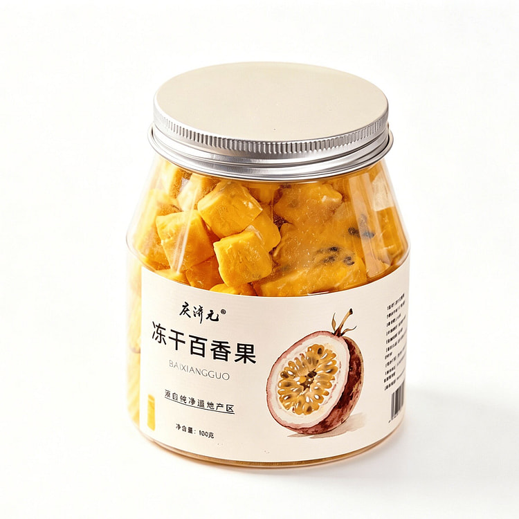 Freeze-dried passion fruit 100g*1 can 100 g