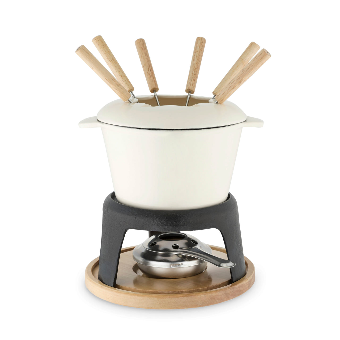 Cast Iron Fondue Set by Twine® 10 each