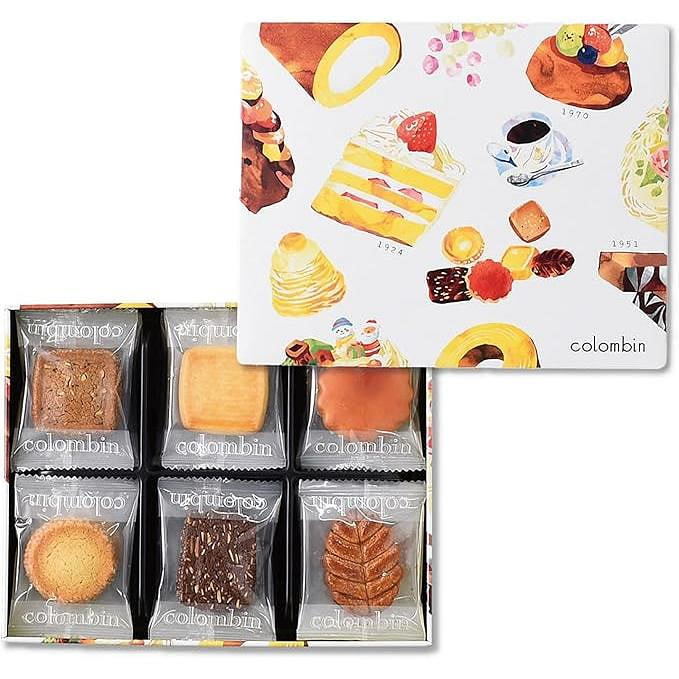 Colombin 银座 限定蛋糕什锦礼盒 19枚 1 盒