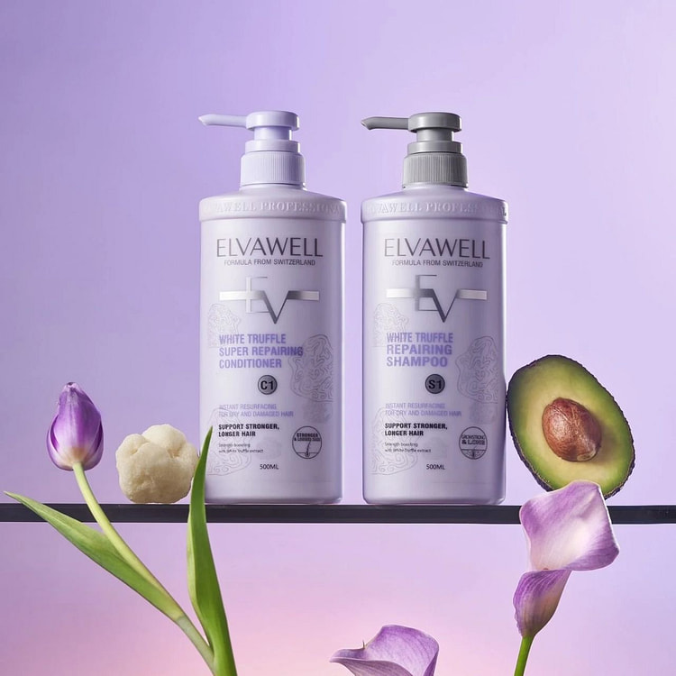 ELVAWELL 白松露修复洗发水护发素
