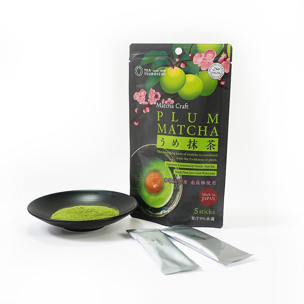 TSUBOICHI Plum Matcha Powder 10g*5 1 each