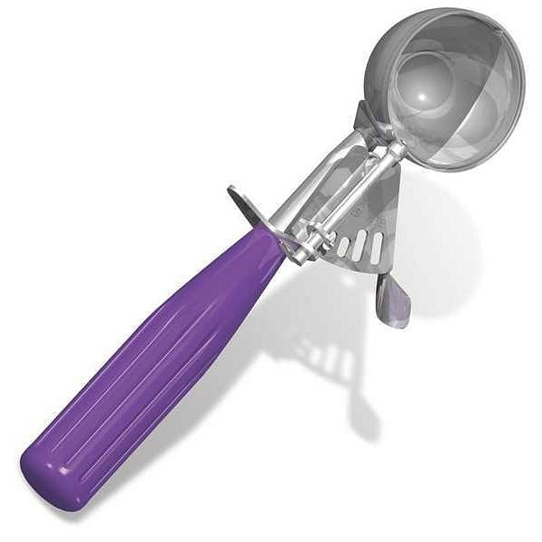 Disher, 0.88 oz., 8 in. L 2 lb