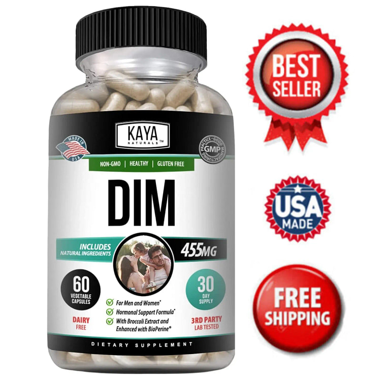 DIM Ultra Supplement 60ct, With Bioperine, Premiu 1 can