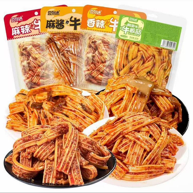 Douyouwei Vegetarian Beef Tendon, Spicy Sesame Pas 320 g