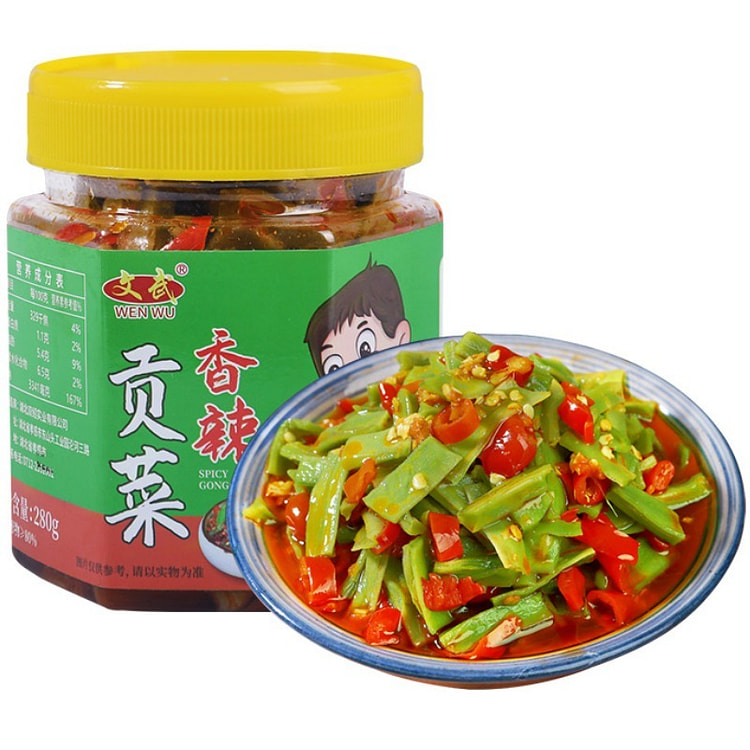 Wenwu authentic spicy chili pepper Gongcai instant Tundra dry open flavor f