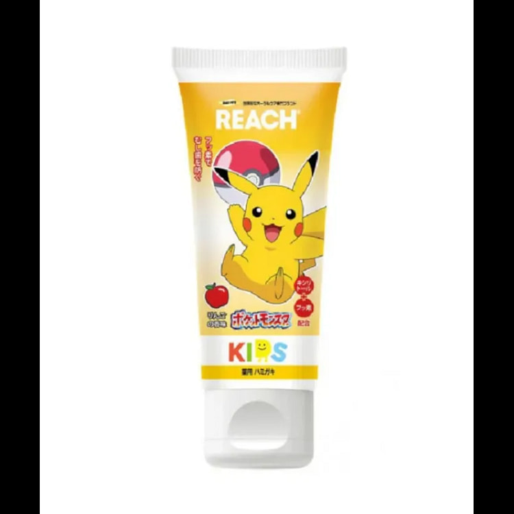 REACH POKEMON TOOTHPASTE - APPLE FLAVOR