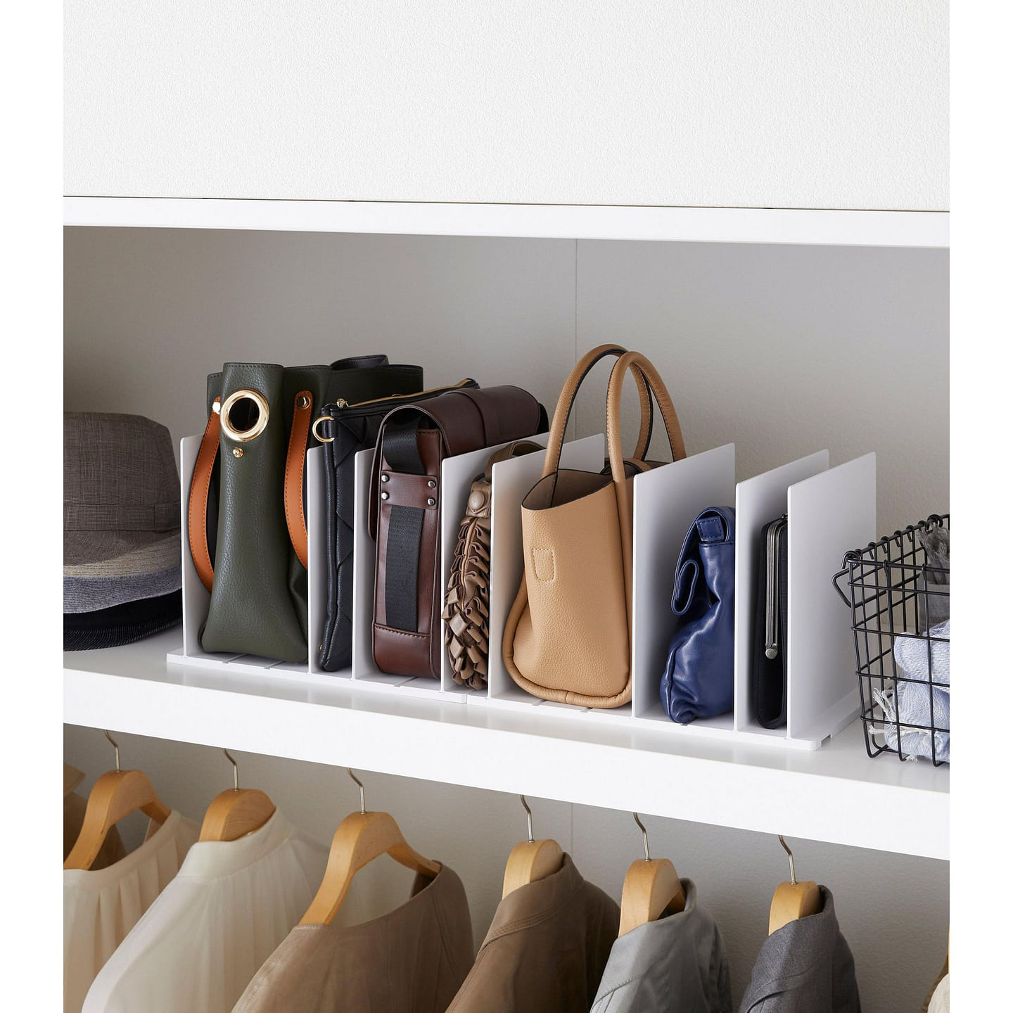Handbag Organizer (Set of 2) White 1 each