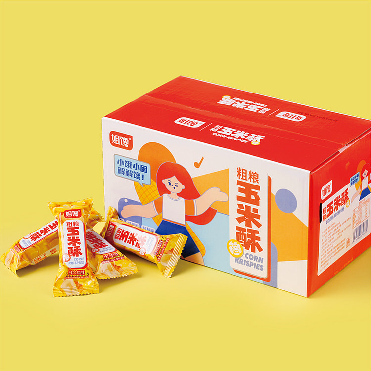 Coarse corn cake 260g*1 box