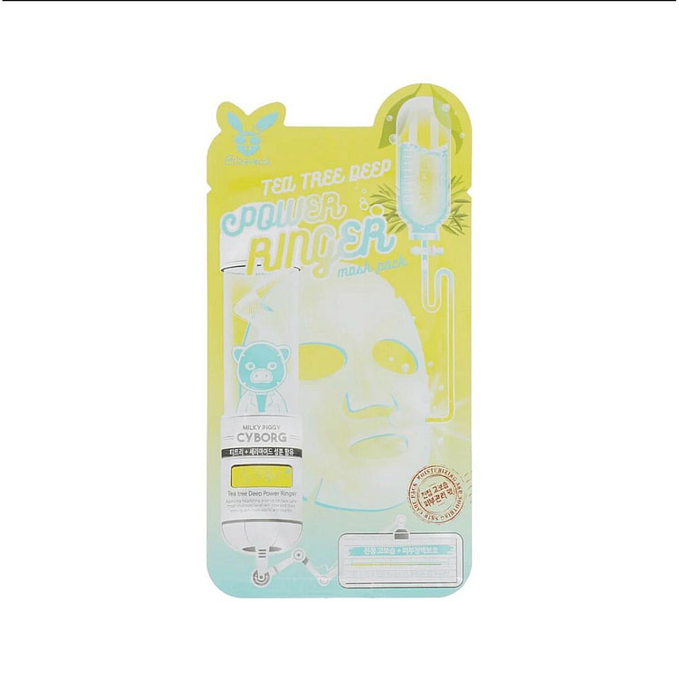 Elizavecca Tea Tree Deep Power Ringer Mask 1pcs 1 each