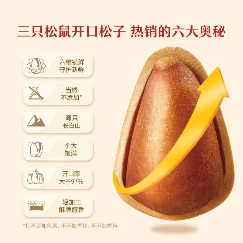 三只松鼠_东北松子【MAX装】 - Weee!