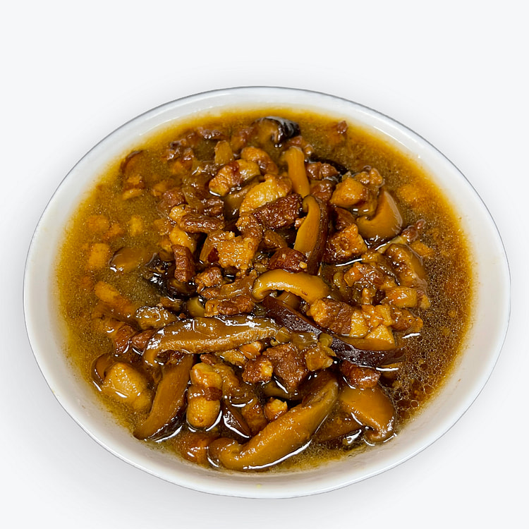 Taiwanese Style Braised Pork with Mushrooms