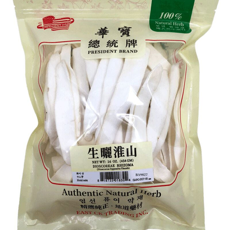 President Brand Sun-Dried Chinese Yam (Huai Shan) 16 oz