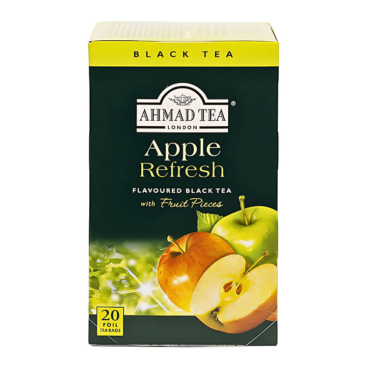 AHMAD TEA - Apple Refresh Black Tea (20 Tea Bags)