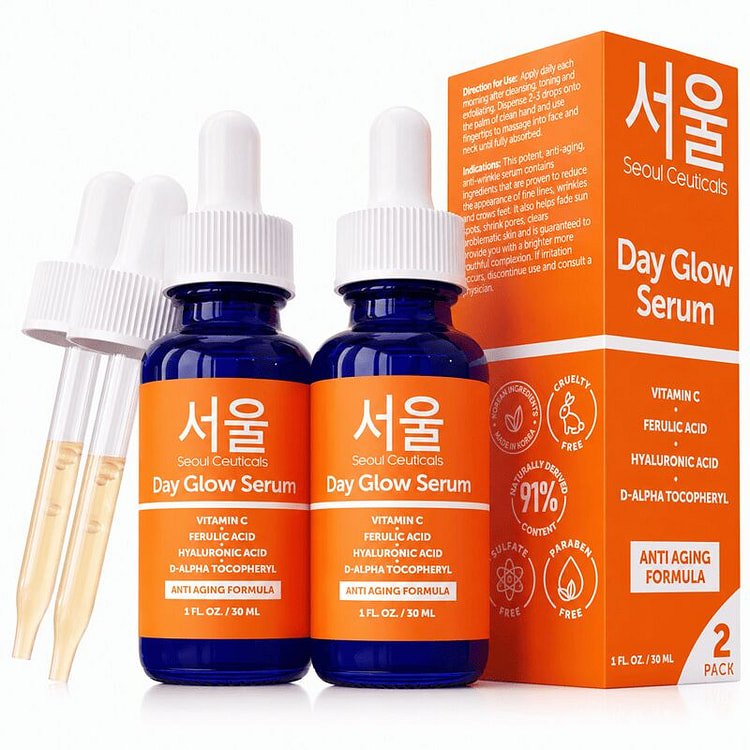 Seoul 日光焕彩精华液 30ml 买一送一 60 毫升