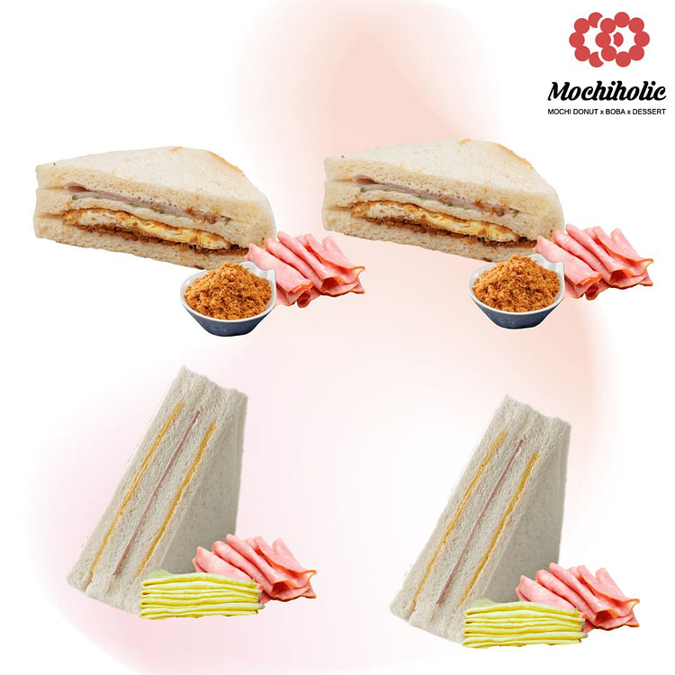 小家庭四入分享三明治組 1 份