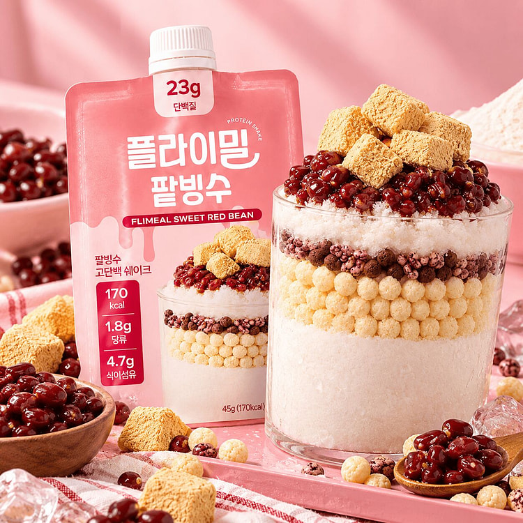 Protein Shake Pouch Patbingsu 45g 7 pack