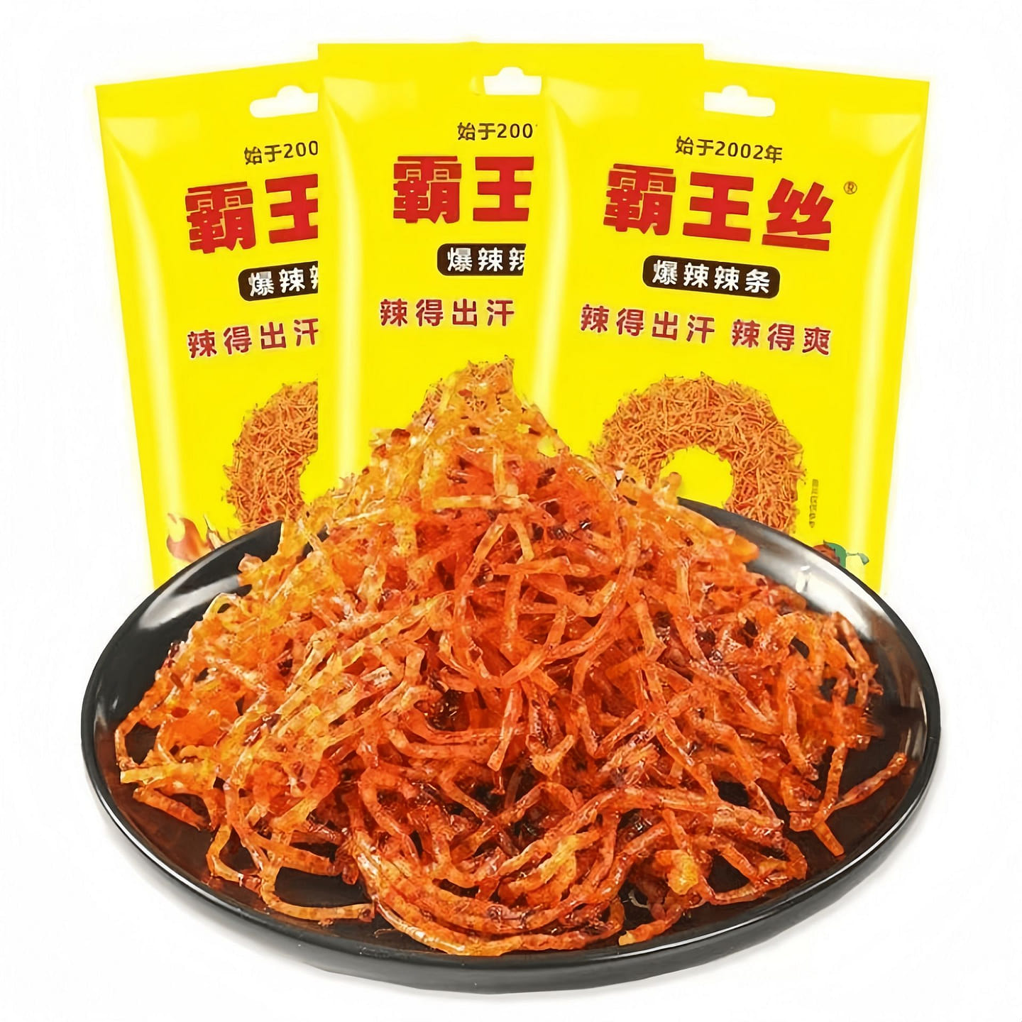 Bawangsi Super Spicy Strips, 6 Packs 108 g