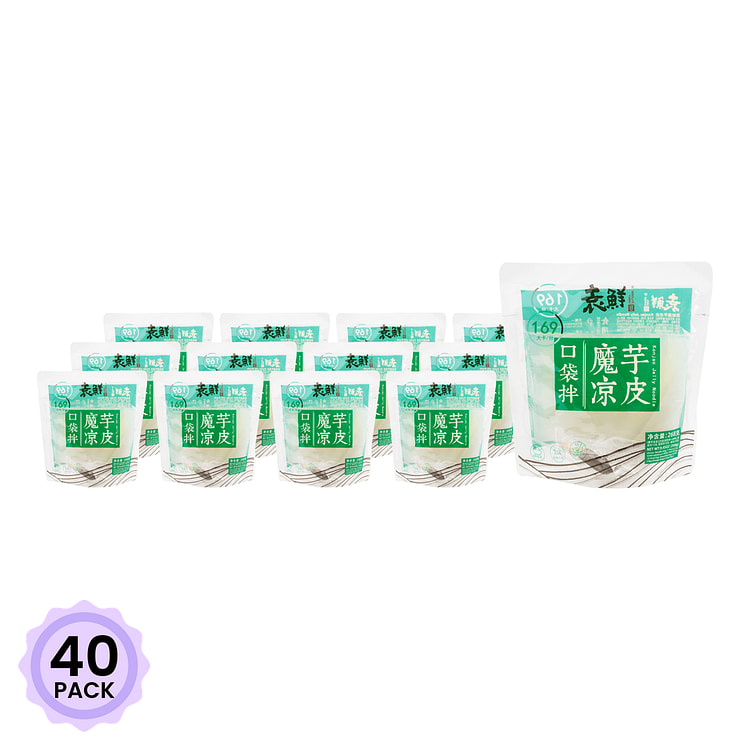 袁鲜 魔芋凉皮 268 克*40 包