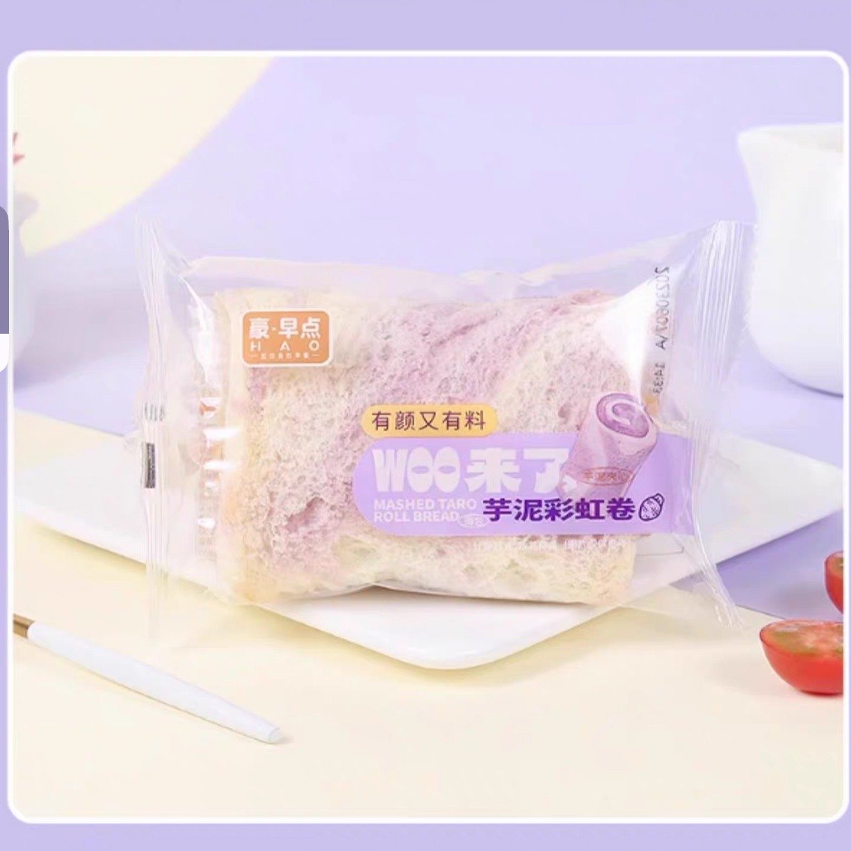 TARO ROLL BREAD 100% NEW & FRESH 60 g