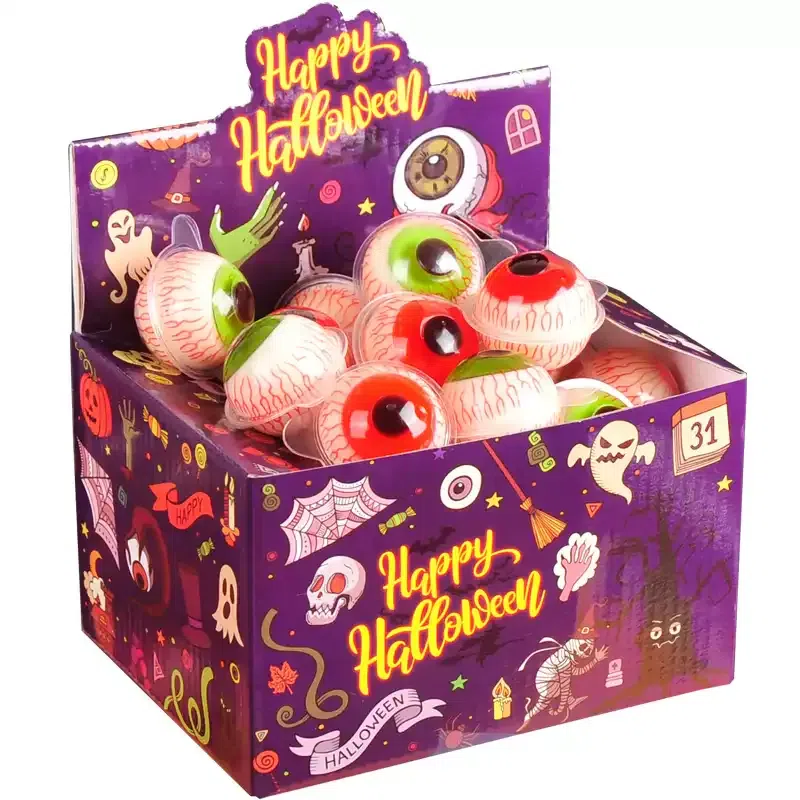 Jin Jian 3D Eyeball Melty Center Gummies, 10 piece 1 pack