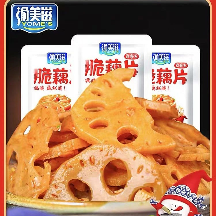 Spicy and Crispy Lotus Root Slices 400g*1box 400 g