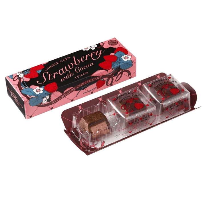 SHISEIDO PARLOUR  Strawberry Coco Cheese Cake 3pc 1 each