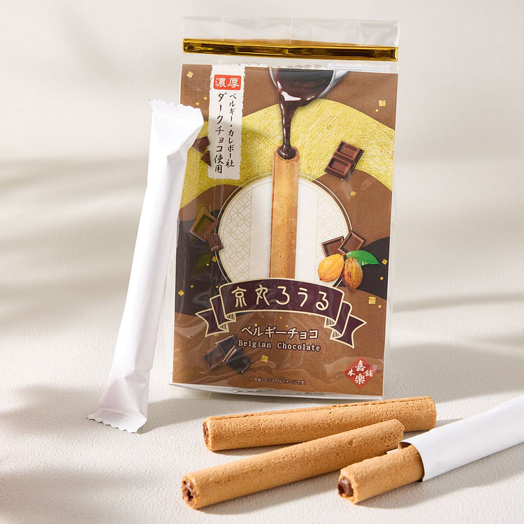 比利时巧克力威化卷