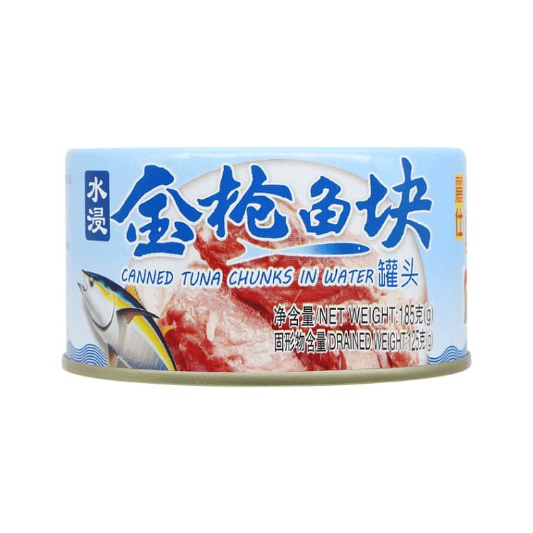 皇冠低脂金枪鱼罐头185g｜健身专用 185 克