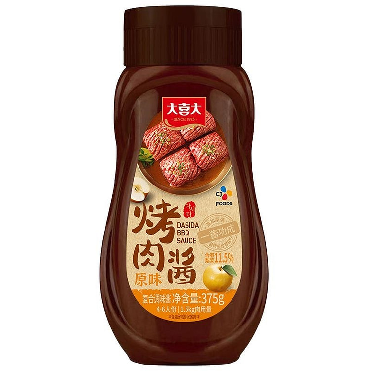 大喜大 韩式烤肉酱腌肉酱 375 克