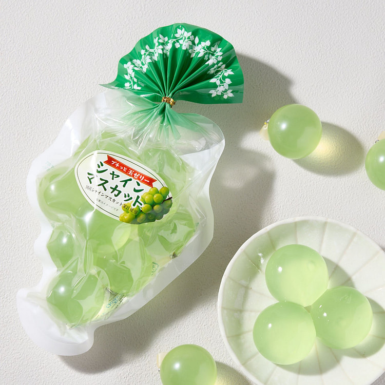 闪耀麝香葡萄气球果冻