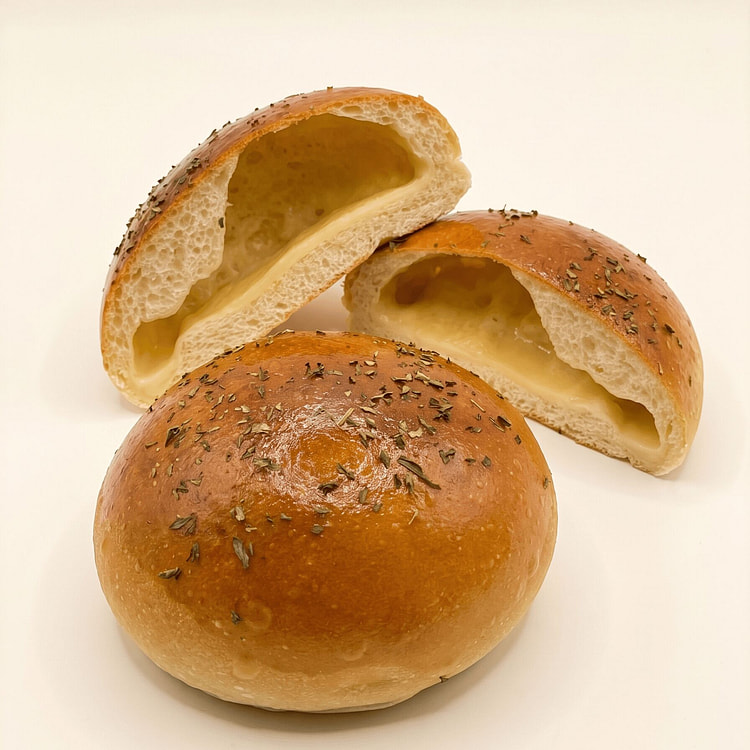 Mozzarella Cheese Bun 2pcs 2 count