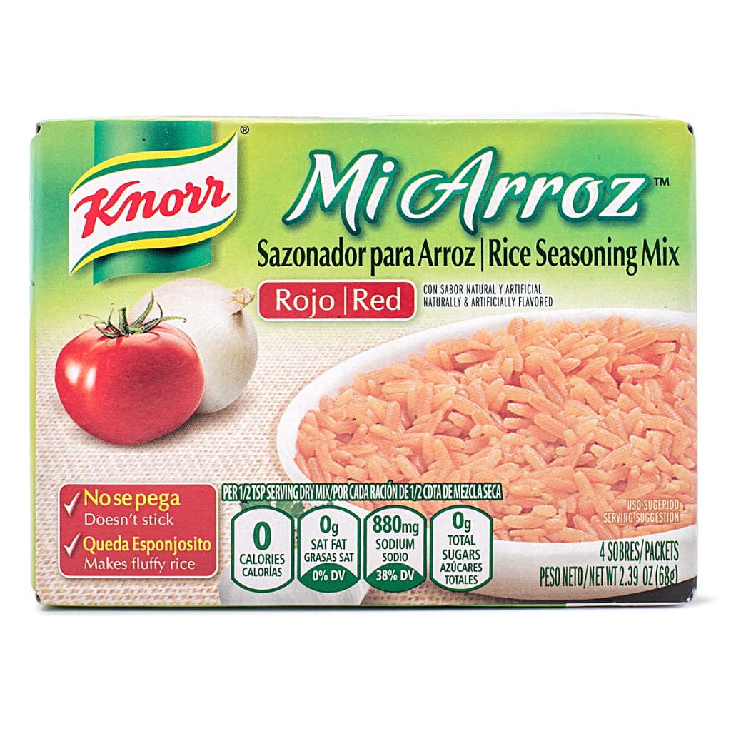 Knorr Mi Arroz Rice Seasoning Mix, Red Weee!