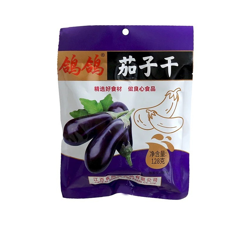 Jiangxi speciality spicy dried eggplant, a side 128 g