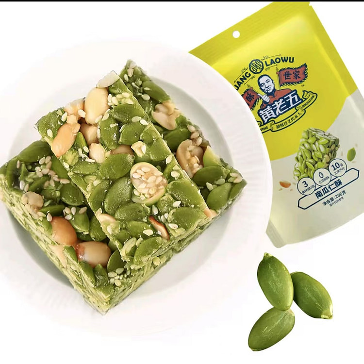 黄老五  南瓜仁酥   四川特产休闲零食